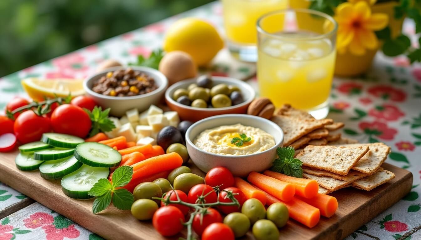 Découvrez 15 idées délicieuses et saines pour une planche apéro qui ravira vos invités. Des recettes variées et simples à réaliser, alliant saveurs et bien-être. Idéales pour un apéritif convivial, ces suggestions mettent en avant des ingrédients frais et nutritifs !
