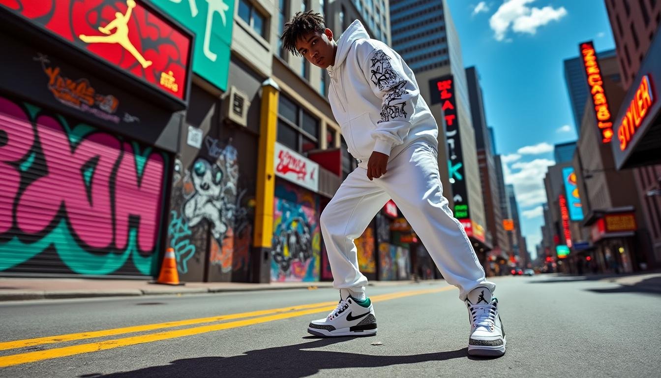 découvrez l'air jordan 3 'white cement reimagined', une réinvention audacieuse d'une légende du streetwear. en 2025, plongez dans un univers où le style intemporel rencontre l'innovation moderne, faisant de cette sneaker un incontournable pour les passionnés de mode et de culture urbaine.
