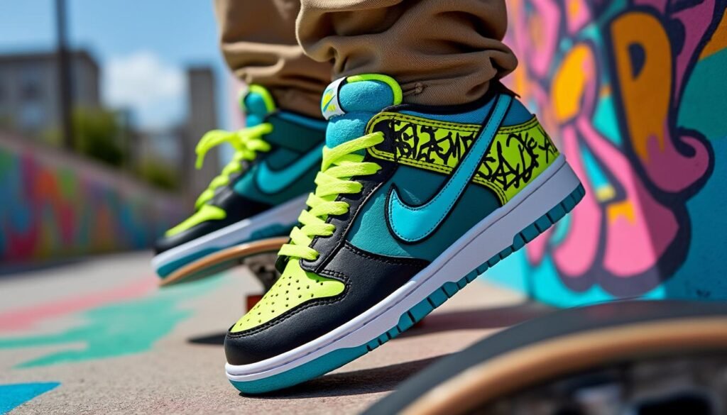 découvrez la collaboration audacieuse entre futura et nike sb dunk low, qui redéfinit les standards du style urbain. un mélange parfait d'innovation et d'esthétique, cette sneaker unique allie art et performance pour ceux qui osent se démarquer.