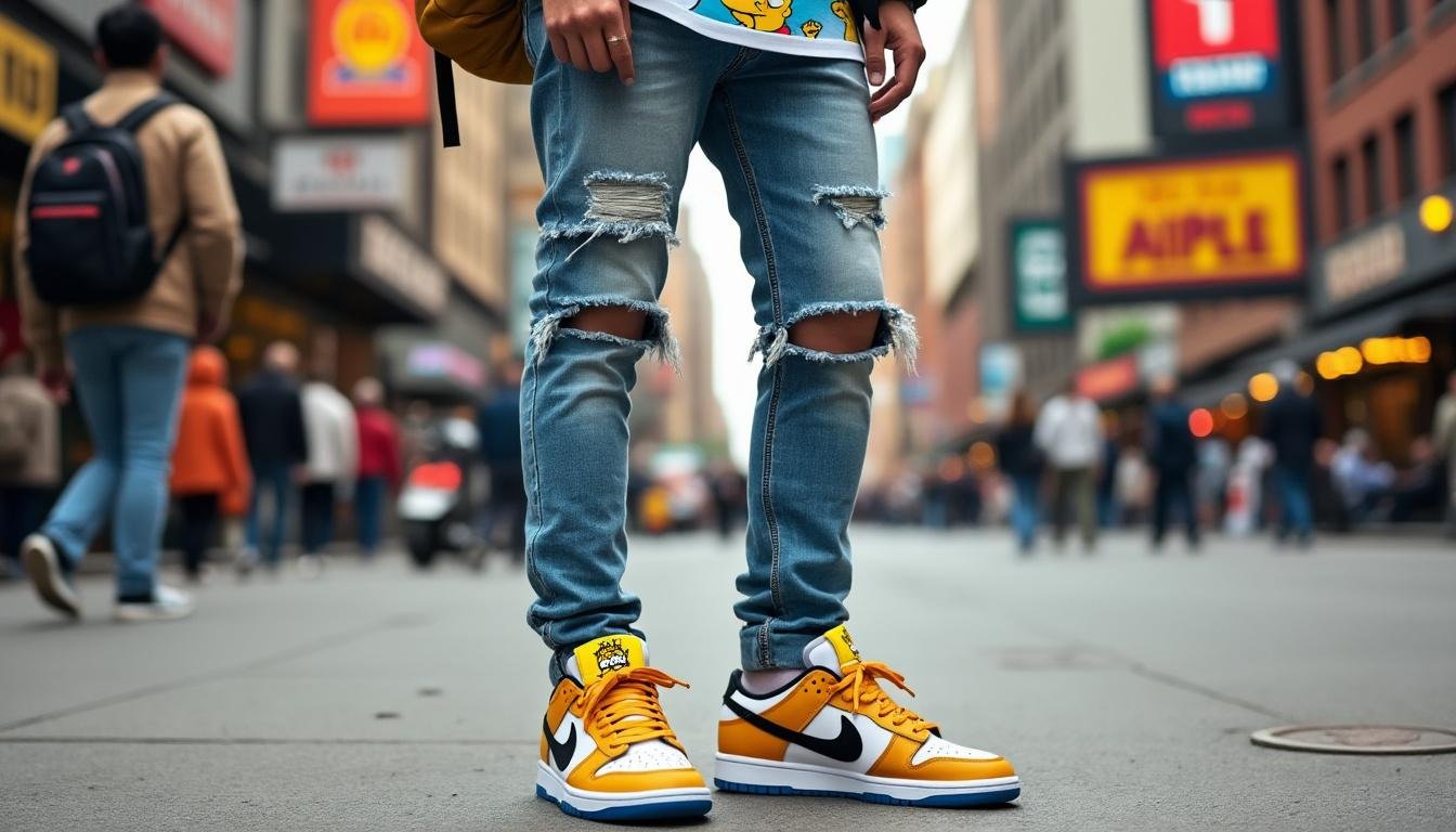 découvrez l'univers fascinant des nike sb dunk low 'bart simpson'. explorez l'histoire emblématique et le style unique de cette sneaker qui allie culture pop et passion pour le skate. plongez dans les détails qui font de ce modèle un incontournable pour les amateurs de mode et de chaussures.
