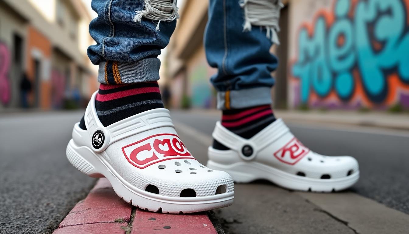découvrez l'alliance audacieuse entre salehe bembury et crocs avec le pollex clog, une innovation tendance qui allie confort et style. plongez dans l'univers créatif de cette collaboration unique qui redéfinit la chaussure moderne.