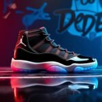 découvrez l'air jordan 11, la sneaker iconique en cuir verni qui a marqué un tournant dans l'univers des sneakers. alliant style et performance, cette chaussure emblématique de la ligne jordan offre un confort inégalé et une esthétique inoubliable. plongez dans l'histoire de cette légende et apprenez comment elle a révolutionné le monde du basket et de la mode.