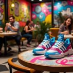 découvrez la collaboration unique entre bad bunny et adidas avec les forum low, une paire de sneakers au style inégalé inspirée par l'univers du café. un mélange parfait de confort et de tendance pour les amateurs de mode et de musique.