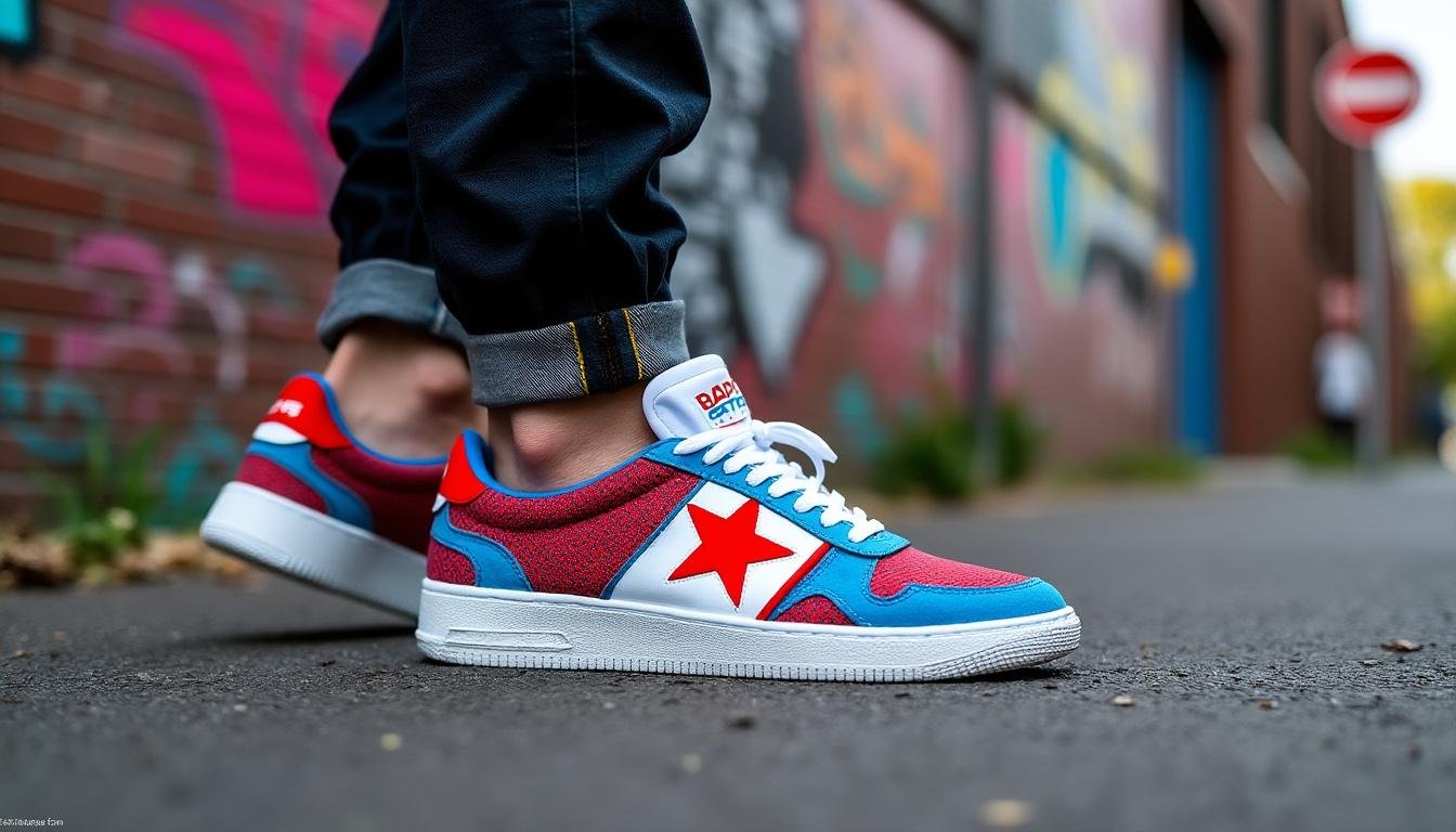 découvrez la bape sta, la sneaker emblématique du streetwear japonais qui redéfinit les règles du style urbain en rivalisant avec les classiques nike. alliant design audacieux et qualité exceptionnelle, elle est devenue un incontournable pour les passionnés de mode.
