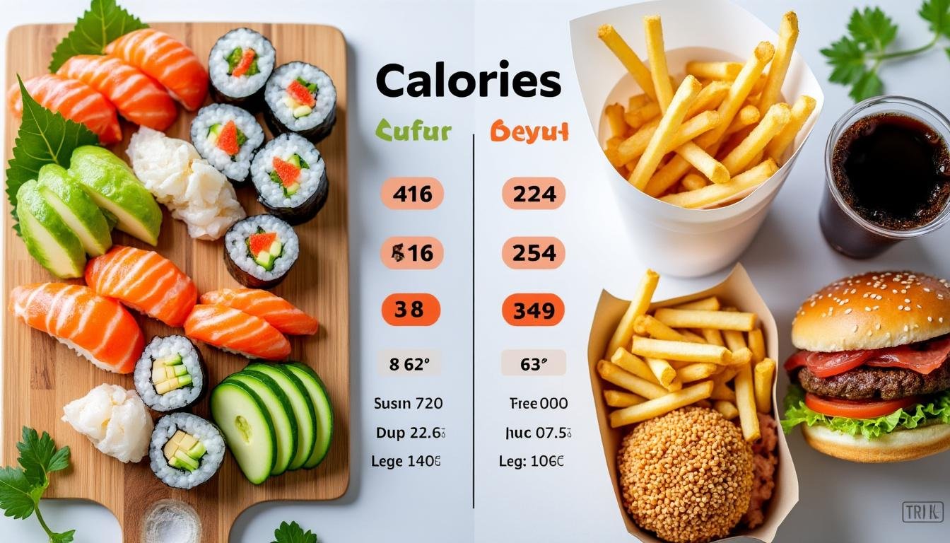 découvrez comment évaluer l'apport calorique de vos sushis préférés. apprenez à choisir des options saines tout en savourant vos plats nippons favoris. un guide essentiel pour allier plaisir gustatif et équilibre nutritionnel.
