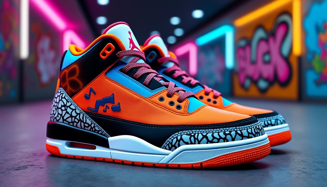 découvrez la collaboration unique entre j balvin et air jordan 3, où la mode rencontre la musique. plongez dans une fusion créative qui redéfinit le style urbain et célèbre l'innovation artistique à travers des sneakers emblématiques.