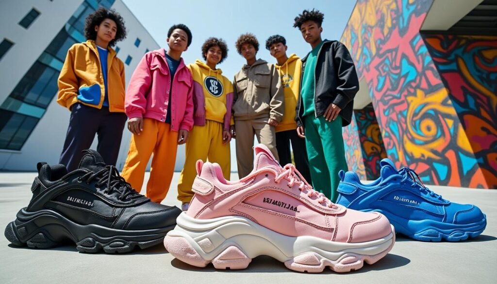 découvrez le phénomène balenciaga triple s, la sneaker emblématique qui a conquis les fashionistas en 2025. alliant confort et style audacieux, ce modèle unique s'impose comme un incontournable de la mode contemporaine. plongez dans l'univers de balenciaga et adoptez la tendance qui redéfinit les codes du luxe.