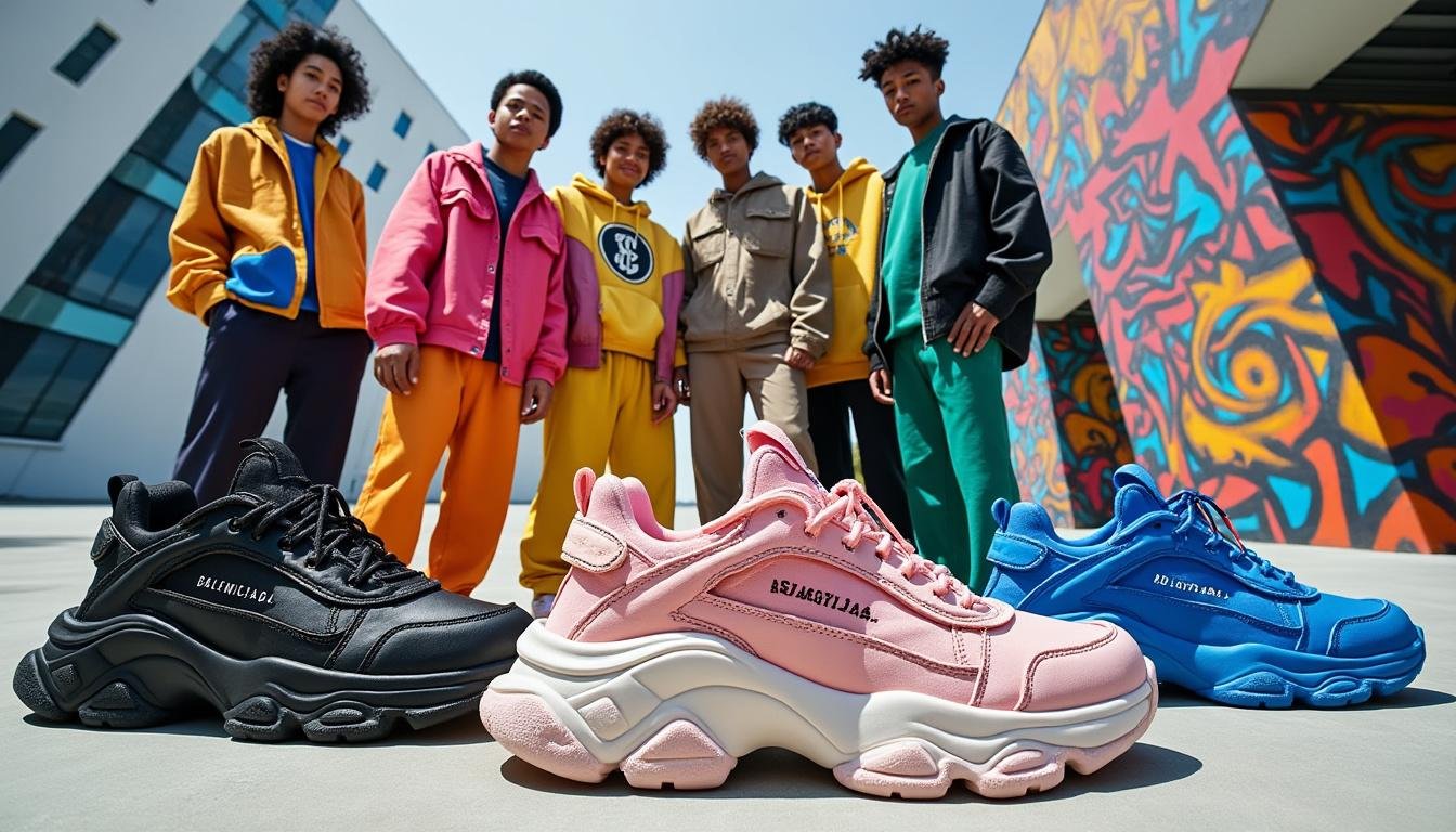 découvrez le phénomène balenciaga triple s, la sneaker emblématique qui a conquis les fashionistas en 2025. alliant confort et style audacieux, ce modèle unique s'impose comme un incontournable de la mode contemporaine. plongez dans l'univers de balenciaga et adoptez la tendance qui redéfinit les codes du luxe.