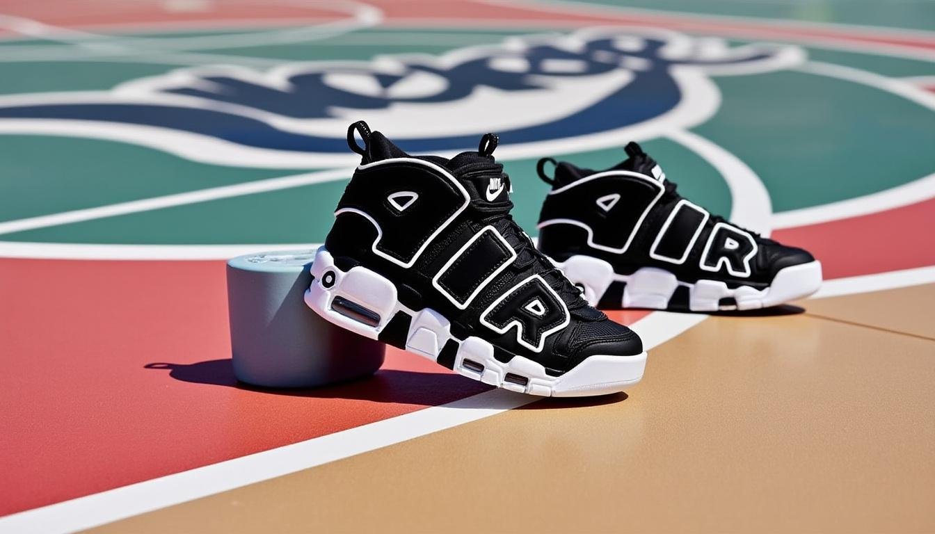 découvrez la nike air more uptempo, la sneaker emblématique portée par scottie pippen, qui a marqué l'histoire du streetwear. avec son design audacieux et ses détails xxl, cette chaussure allie confort et style, devenant un incontournable pour les passionnés de mode urbaine.