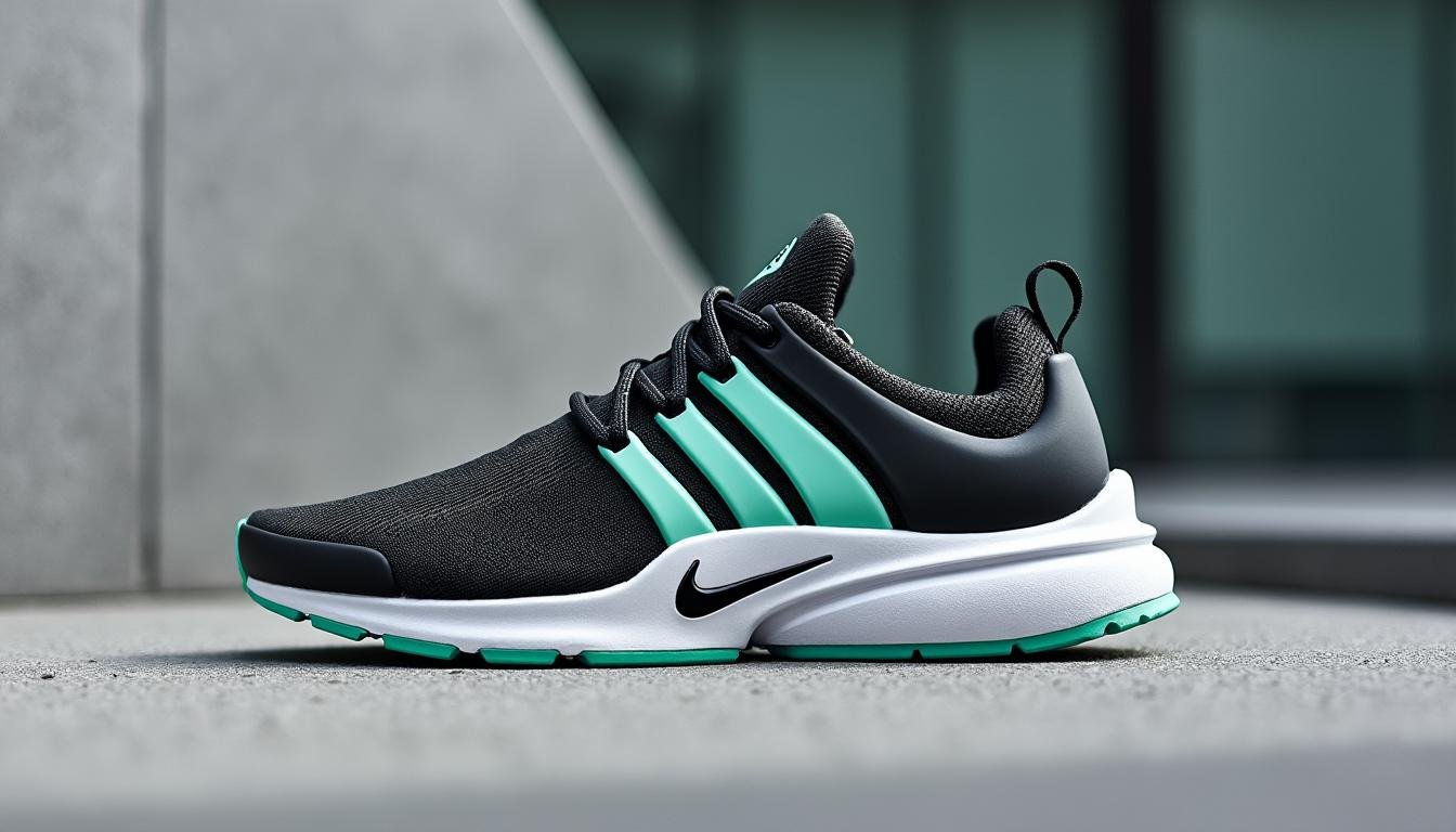 découvrez la nike air presto, la chaussure qui allie confort maximal et style minimal. conçue pour s’adapter parfaitement à votre pied, elle offre une sensation de légèreté et un design moderne. idéale pour un usage quotidien ou des sessions sportives, la presto vous accompagne avec élégance et performance.
