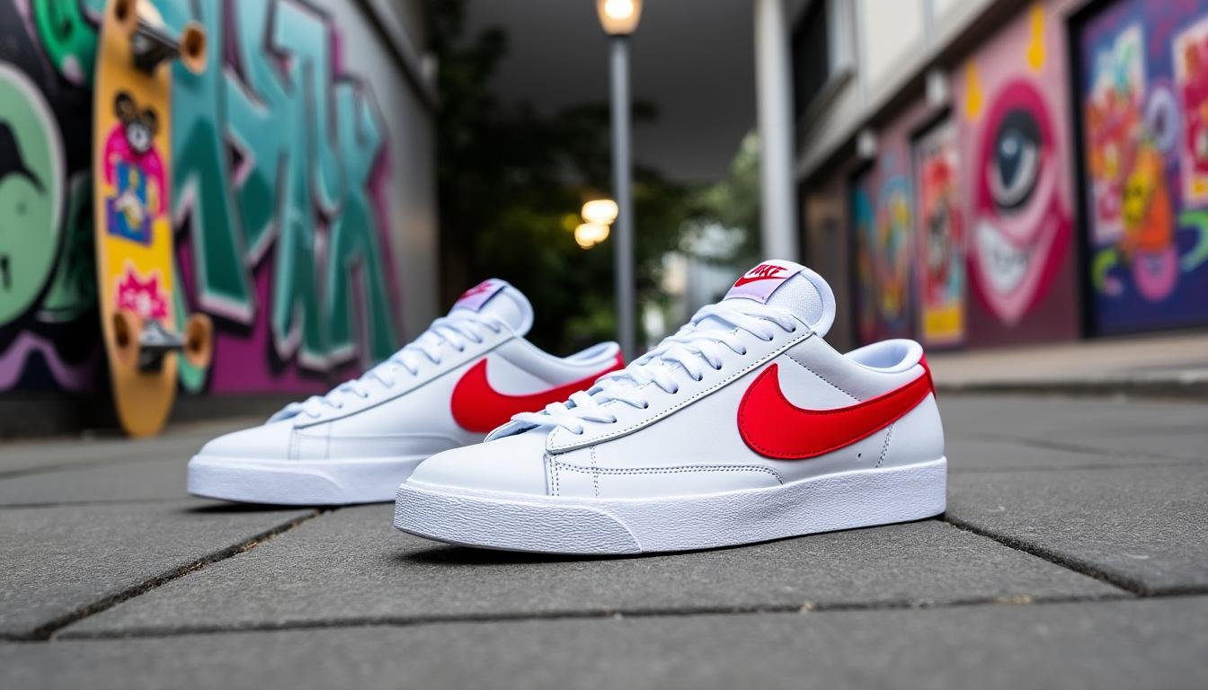 découvrez l'histoire des nike blazer, la première chaussure de basket de nike qui est devenue une silhouette emblématique du skate. alliant style et performance, elles captivent les passionnés de mode et de glisse.