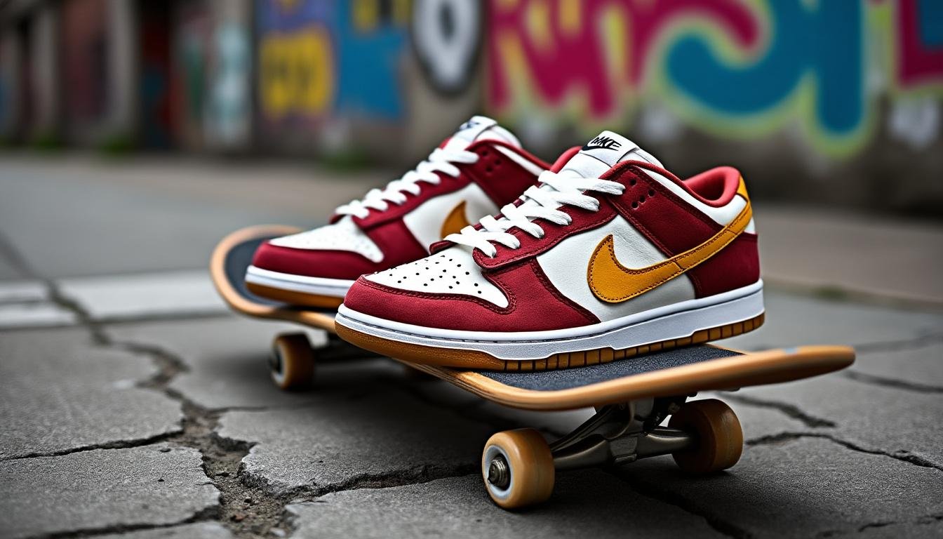 découvrez la nike sb dunk low, la sneaker emblématique qui séduit les collectionneurs en 2025. alliant style, confort et héritage, cette chaussure incontournable dans le monde du skateboard devient un must-have pour tous les passionnés de sneakers. ne manquez pas la tendance et rejoignez la communauté de ceux qui font chavirer les cœurs avec cette pièce unique.