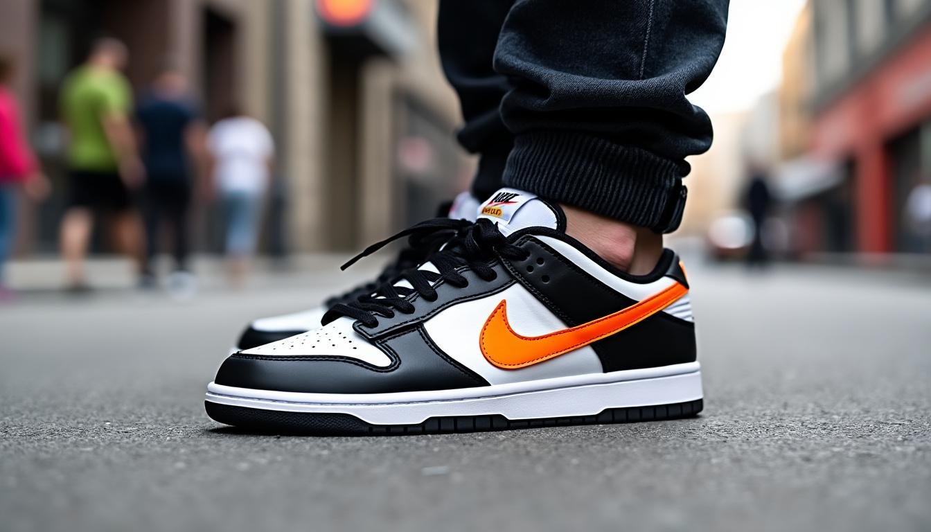 découvrez la nike sb dunk low, la sneaker iconique qui séduit les collectionneurs en 2025. entre style intemporel et collaborations exclusives, plongez dans l'univers fascinant de cette chaussure incontournable qui allie confort et esthétisme.