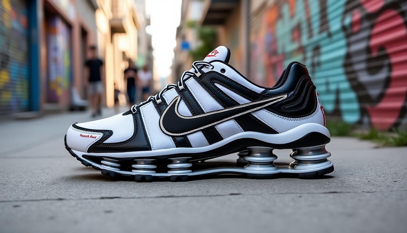 découvrez le retour surprenant des nike shox, une icône des années 2000 qui allie style et confort. revivez la tendance avec ces sneakers emblématiques qui font leur grand comeback sur les podiums et dans les rues.