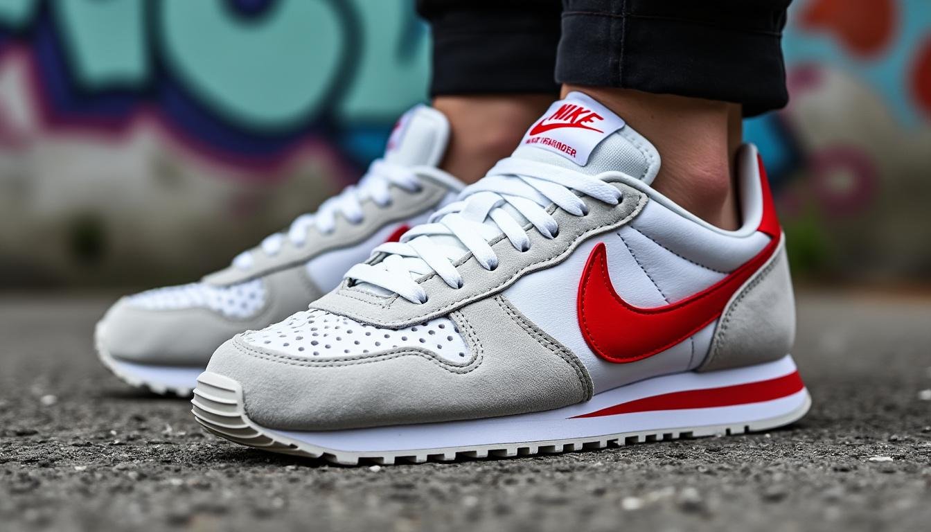 découvrez le nike waffle trainer, une révolution dans le monde du trail, inspirée par un gaufrier. alliant confort et performance, cette chaussure emblématique offre une adhérence optimale sur tous les terrains, redéfinissant ainsi votre expérience de course. parfaite pour les coureurs à la recherche d'innovation et de style.