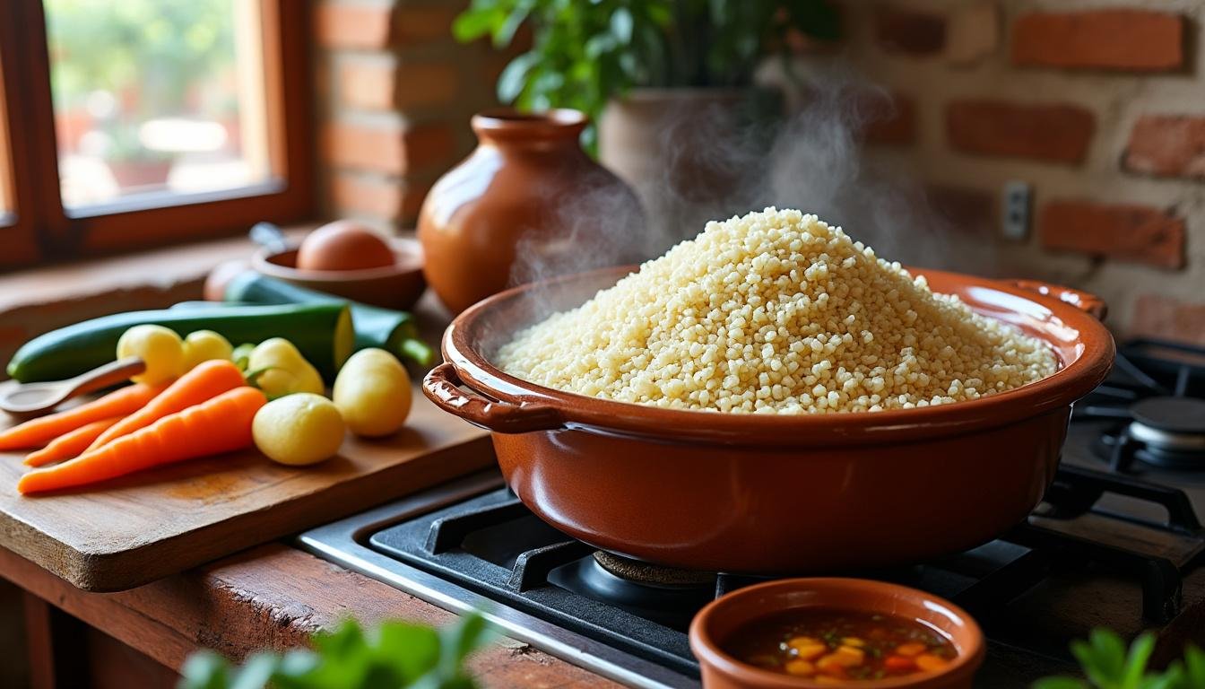 découvrez l'histoire fascinante du couscous traditionnel, ses origines et les secrets de sa préparation authentique. plongez dans cette savoureuse tradition culinaire qui traverse les générations.