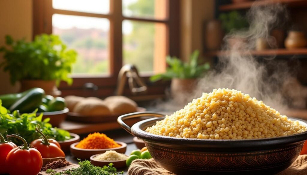 découvrez les origines fascinantes du couscous traditionnel, un plat emblématique de la gastronomie maghrébine. plongez dans les secrets de sa préparation, les ingrédients authentiques et les techniques transmises de génération en génération. savourez l'histoire et la culture qui se cachent derrière ce délice culinaire.