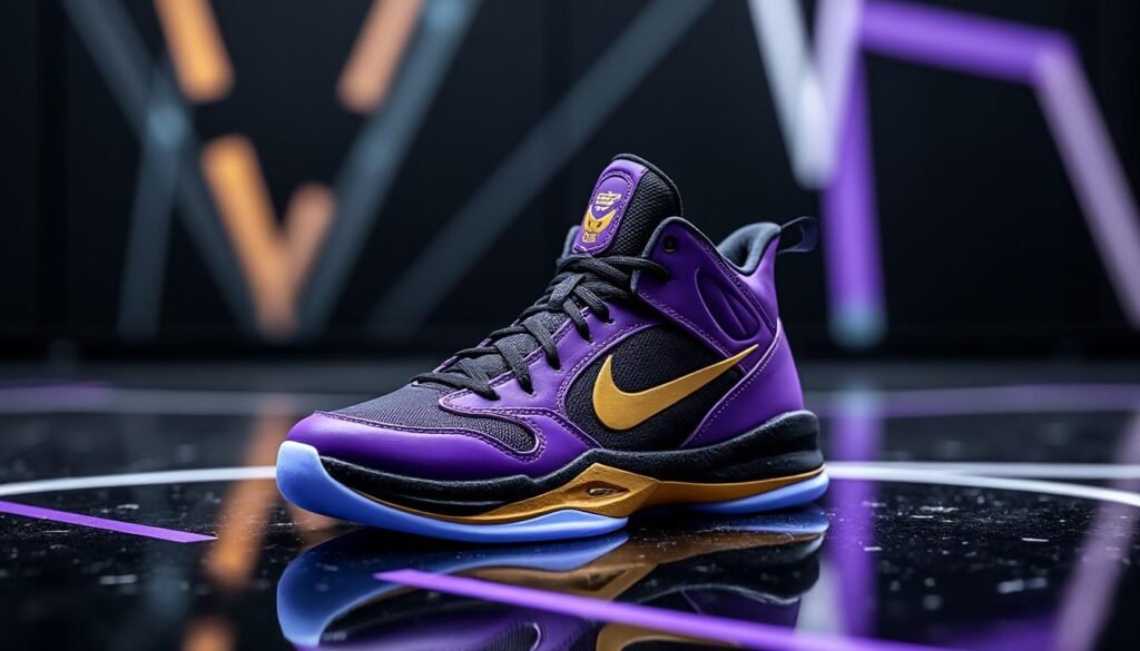 plongez dans l'univers de l'excellence sportive avec la nike kobe 5 protro 'big stage'. ce modèle emblématique, symbole de performance et d'innovation, rend hommage à la légende du basketball, kobe bryant. offrez à vos pieds le style et le confort qu'ils méritent grâce à cette réédition exclusive.