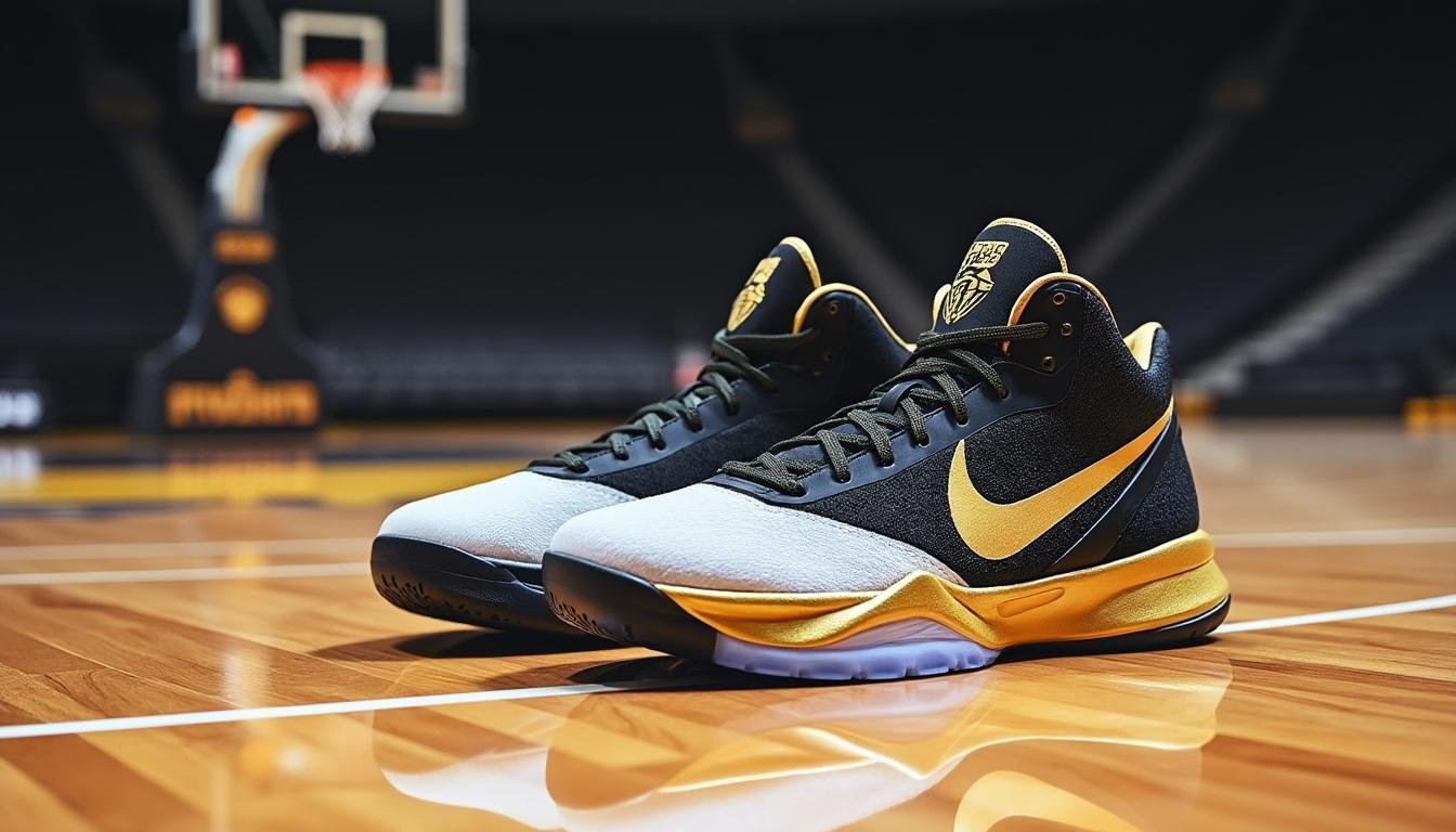 plongez dans l'univers du basketball avec la nike kobe 5 protro 'big stage', une sneaker emblématique qui célèbre l'héritage de kobe bryant. découvrez son design innovant et ses performances exceptionnelles, un véritable hommage à l'excellence sportive et à l'icône du basketball.