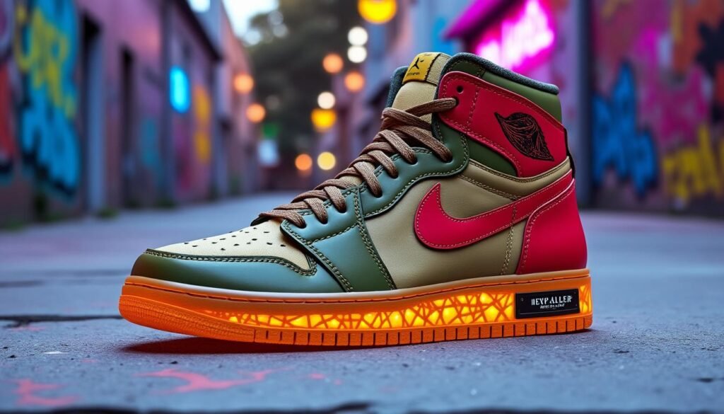découvrez la collaboration exclusive entre travis scott, fragment et air jordan 1, une chaussure emblématique qui redéfinit le style streetwear. ne manquez pas cette édition limitée qui allie esthétisme, confort et innovation.