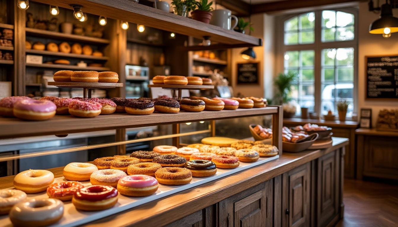 plongez dans l’univers savoureux de la maison du donut et découvrez une sélection gourmande de donuts artisanaux, moelleux et irrésistibles pour le plaisir des petits et grands gourmands !