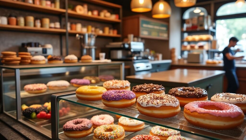 plongez dans l’univers savoureux de la maison du donut et laissez-vous tenter par des donuts artisanaux et originaux, préparés chaque jour pour ravir les palais des gourmands !