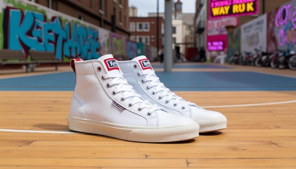 découvrez les pro-keds royal master, une icône des années 70 qui allie le style classique américain à une touche moderne. parfaites pour le parquet ou les terrains de jeu urbains, ces sneakers emblématiques vous offrent confort et élégance à chaque pas. adoptez le look intemporel de ces chaussures qui transcendent les générations.