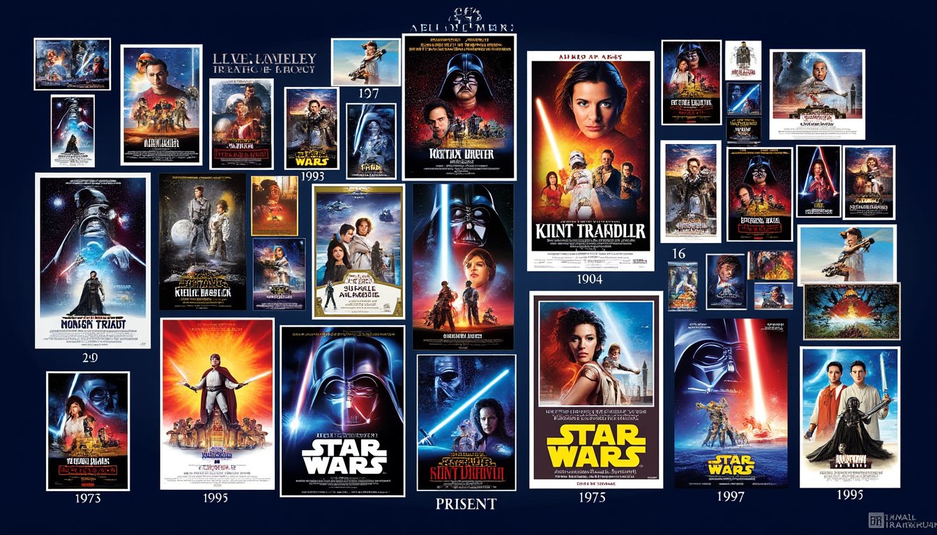 découvrez une sélection des plus belles affiches star wars, idéales pour les fans de la saga. explorez ces œuvres incontournables à collectionner ou à offrir pour décorer votre intérieur avec style !