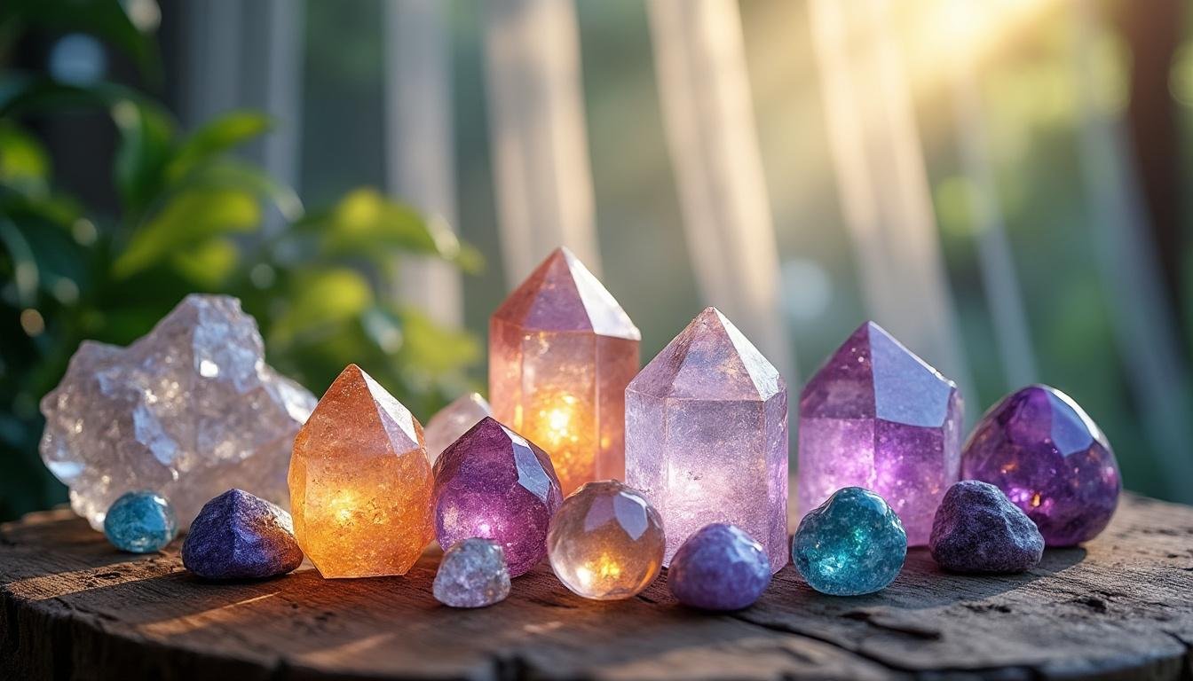 explorez le pouvoir des pierres et cristaux avec notre guide complet et magique, pour comprendre leurs bienfaits et leur utilisation au quotidien.