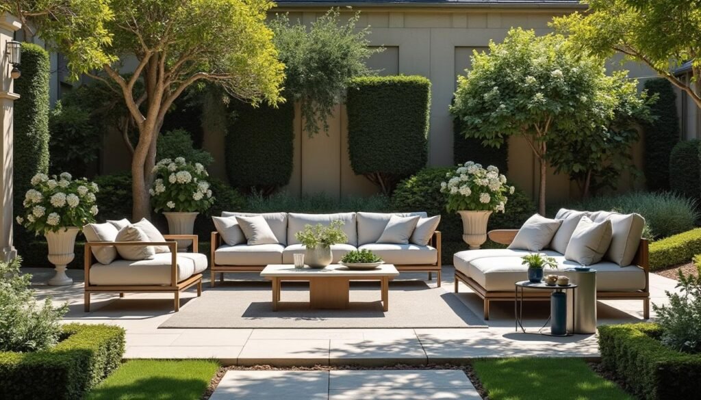 découvrez notre mobilier d’extérieur haut de gamme, alliant design sur-mesure et fabrication française pour un jardin ou une terrasse d’exception.