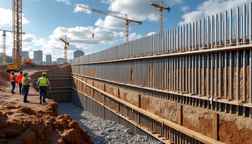 découvrez un guide complet sur la technique de consolidation des sols par parois clouées, expliquant ses principes, procédures et avantages pour renforcer la stabilité des sols en génie civil.