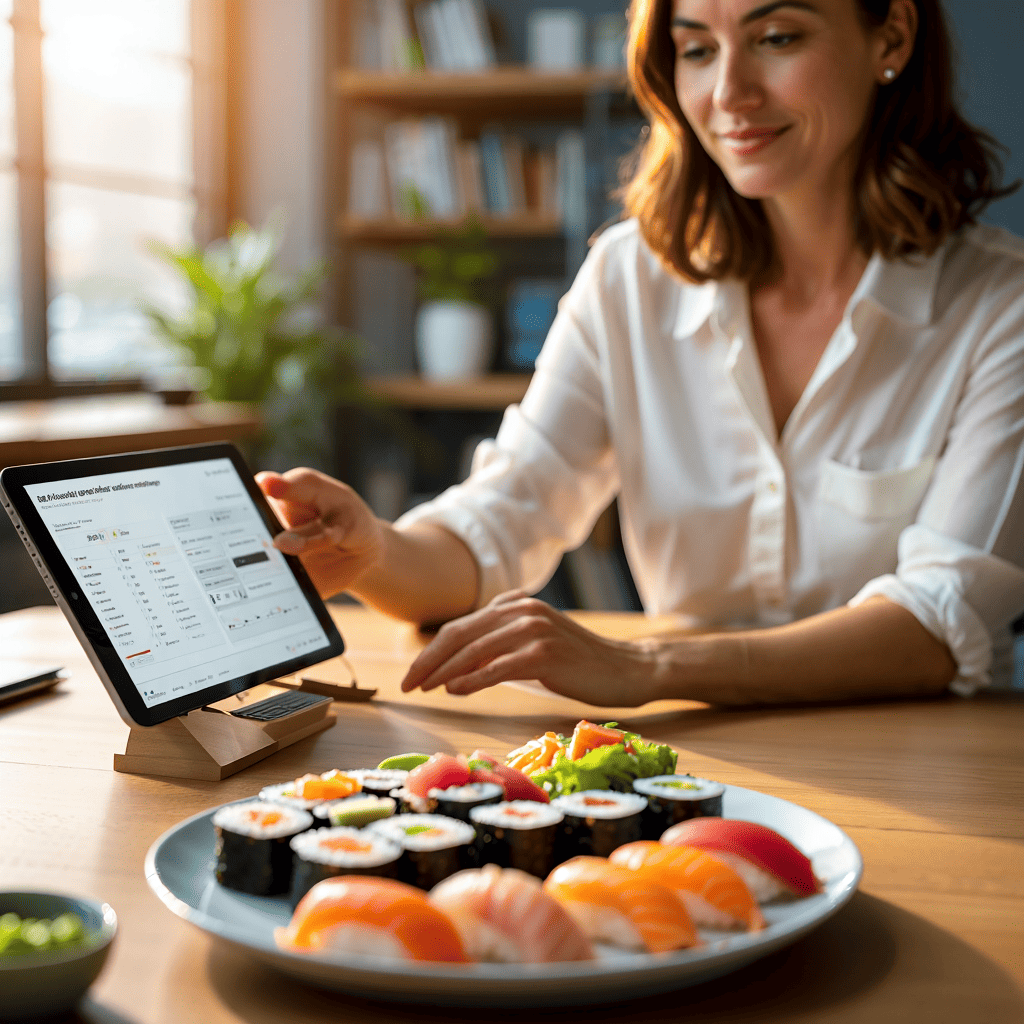 Nutrition et calories : sushi et conseils nutrition