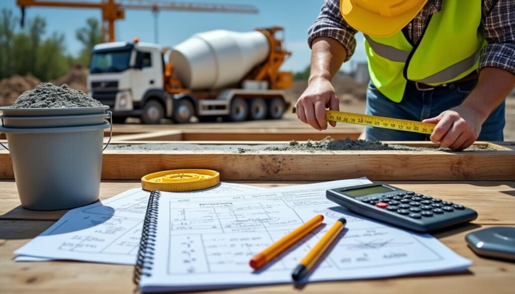 apprenez à calculer facilement la quantité exacte de béton nécessaire pour vos travaux de construction afin d'éviter le gaspillage et optimiser votre budget.